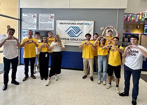 Musket and Trillium Energy interns volunteering