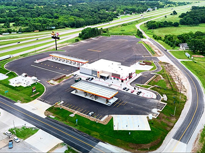 An exterior photo of Store 886 in Sarcoxie, MO