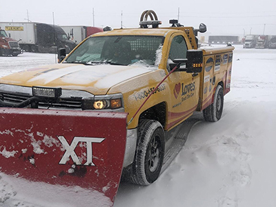 Love’s team members battle severe weather conditions to serve customers 