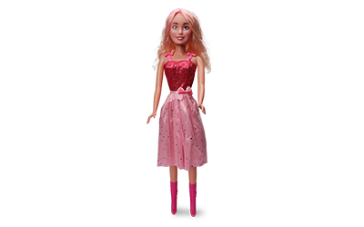 A tall doll seasonal toy