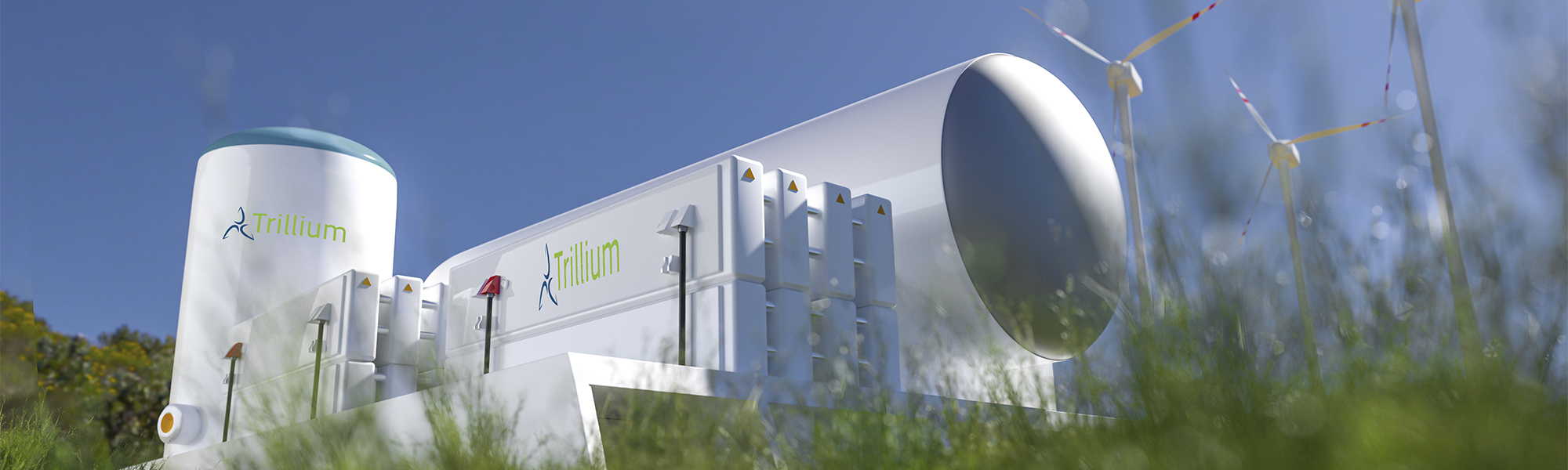 A hydrogen fuel storage