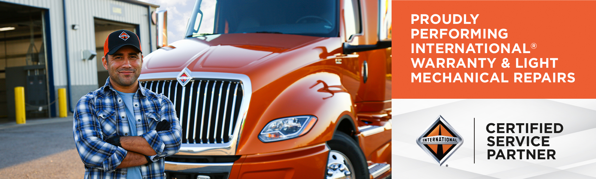 International/Navistar Certified Partner graphic